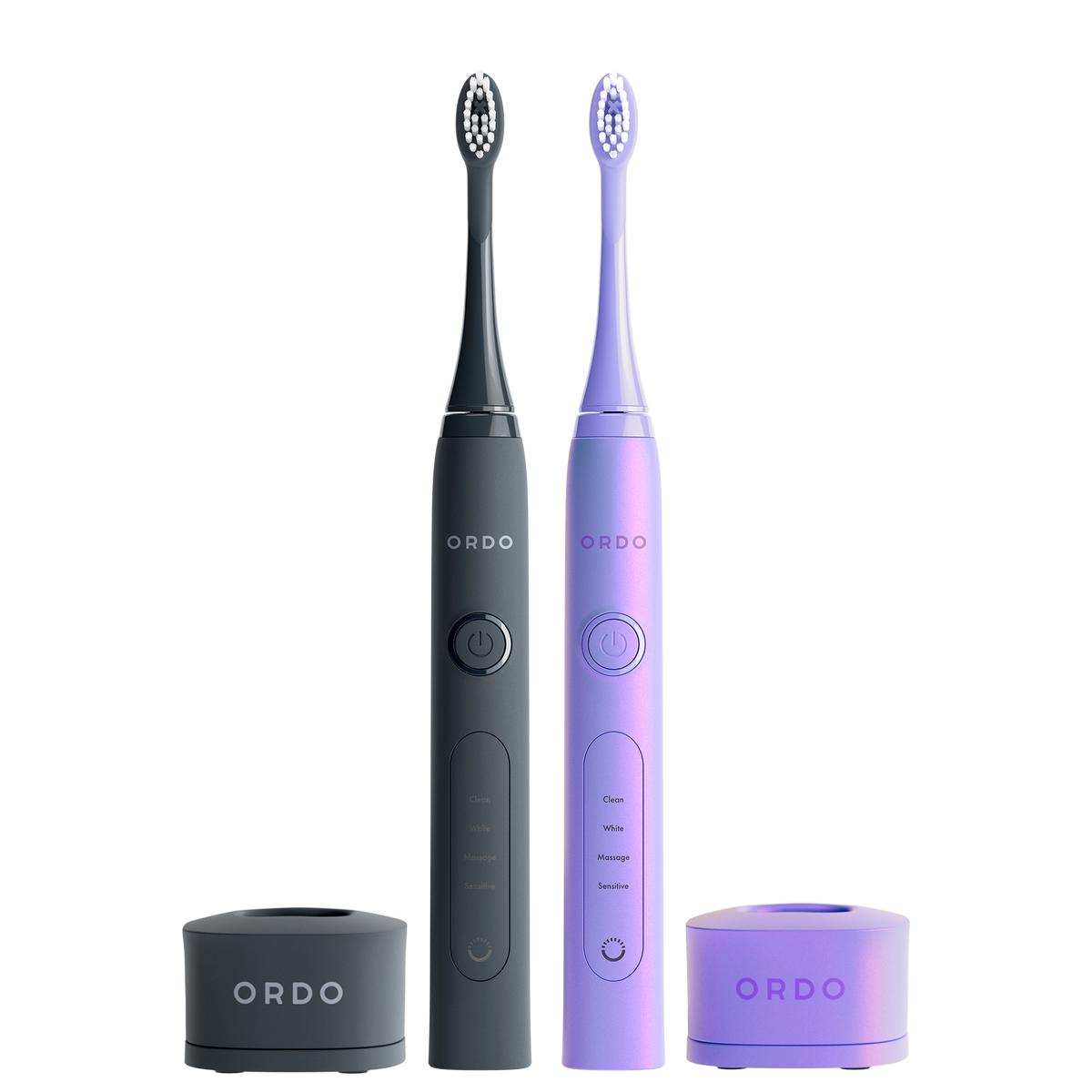Sonic+ Duo Bundle - Charcoal Grey and Pearl Violet
