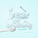 Ordo Sonic Squishmallows Kids Rechargeable - Brush Heads - White - 4 Pack