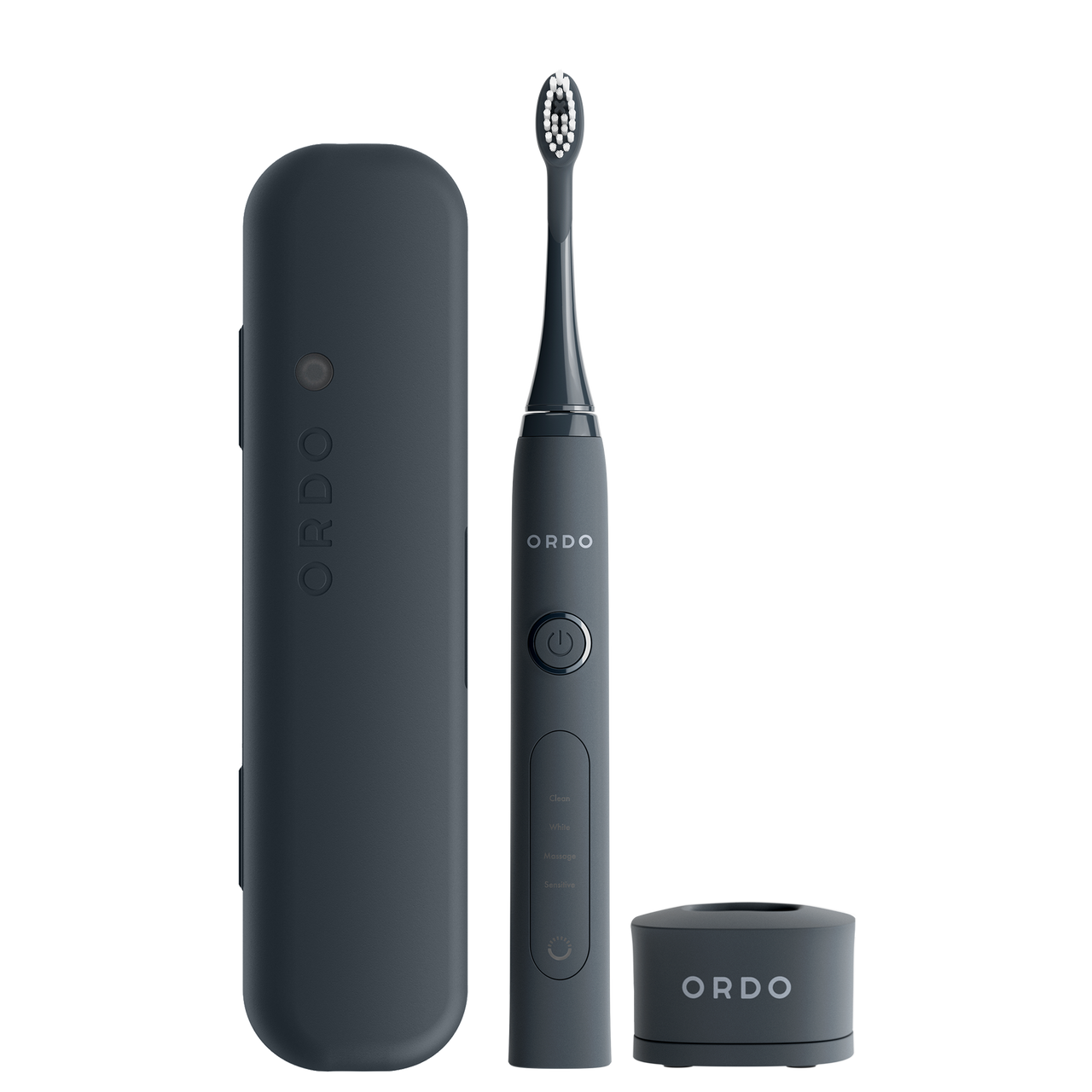 Ordo Sonic+ Toothbrush & Charging Travel Case - Charcoal Grey