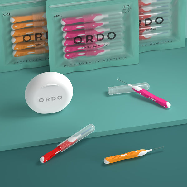 Ordo Floss with Ordo Interdental Brushes