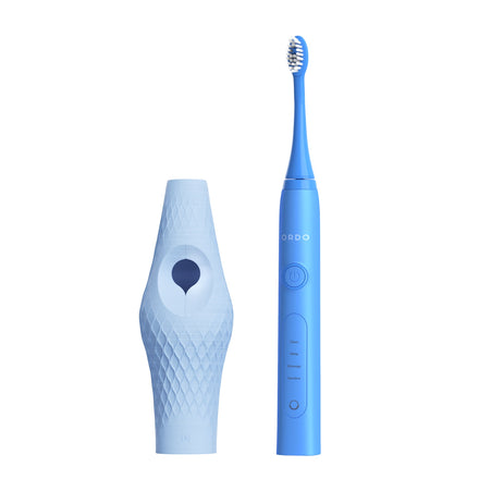 Ordo Sonic+ Toothbrush & {access}ories Handle - Soft Blue Ball Small Diamond