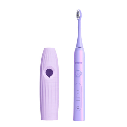 Ordo Sonic+ Toothbrush & {access}ories Handle - Violet Curved Small Vertical