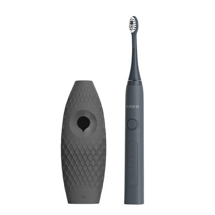 Ordo Sonic+ Toothbrush & {access}ories Handle - Charcoal Hemispherical Large Diamond