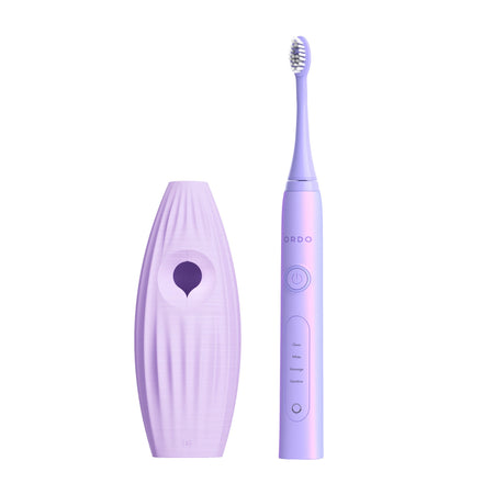 Ordo Sonic+ Toothbrush & {access}ories Handle - Violet Hemispherical Large Vertical