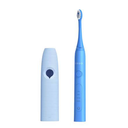 Ordo Sonic+ Toothbrush & {access}ories Handle - Soft Blue Hemispherical Small Smooth