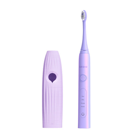 Ordo Sonic+ Toothbrush & {access}ories Handle - Violet Hemispherical Small Vertical
