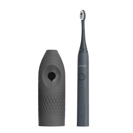 Ordo Sonic+ Toothbrush & {access}ories Handle - Charcoal Straight Large Diamond