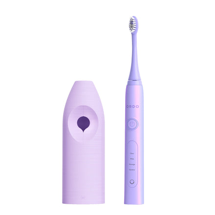Ordo Sonic+ Toothbrush & {access}ories Handle - Violet Straight Large Smooth