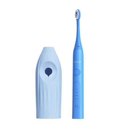 Ordo Sonic+ Toothbrush & {access}ories Handle - Soft Blue Straight Large Vertical