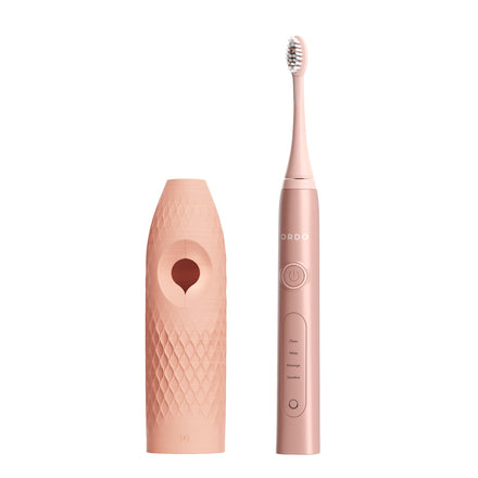 Ordo Sonic+ Toothbrush & {access}ories Handle - Apricot Straight Medium Diamond