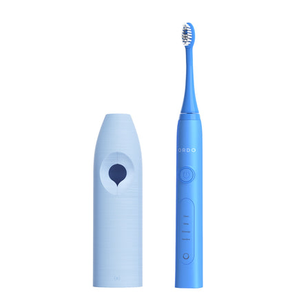 Ordo Sonic+ Toothbrush & {access}ories Handle - Soft Blue Straight Medium Smooth
