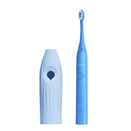 Ordo Sonic+ Toothbrush & {access}ories Handle - Soft Blue Straight Medium Vertical