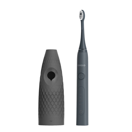 Ordo Sonic+ Toothbrush & {access}ories Handle - Charcoal Tapered Large Diamond