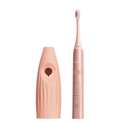 Ordo Sonic+ Toothbrush & {access}ories Handle - Apricot Tapered Large Vertical