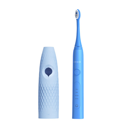 Ordo Sonic+ Toothbrush & {access}ories Handle - Soft Blue Tapered Medium Diamond