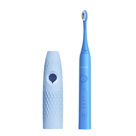 Ordo Sonic+ Toothbrush & {access}ories Handle - Soft Blue Tapered Small Diamond