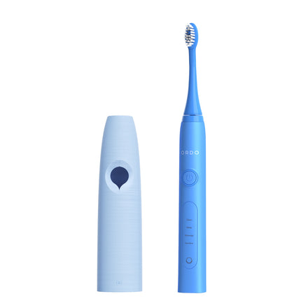 Ordo Sonic+ Toothbrush & {access}ories Handle - Soft Blue Tapered Small Smooth