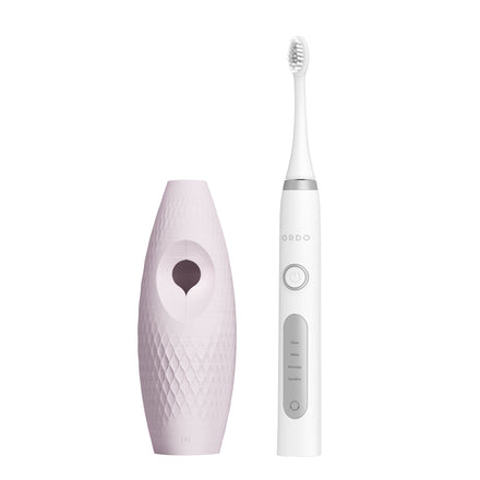 Ordo Sonic+ Toothbrush & {access}ories Handle - Pearl Triangular Large Diamond