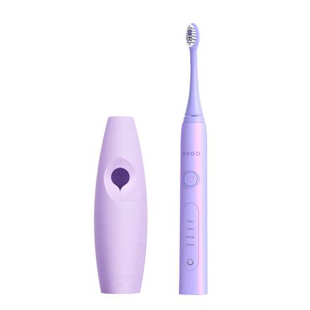 Ordo Sonic+ Toothbrush & {access}ories Handle - Violet Triangular Medium Smooth
