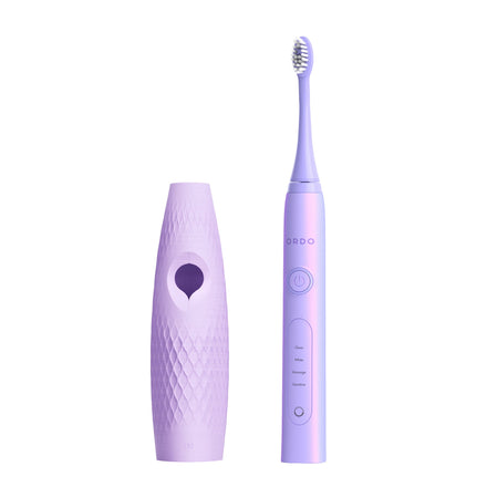 Ordo Sonic+ Toothbrush & {access}ories Handle - Violet Triangular Small Diamond