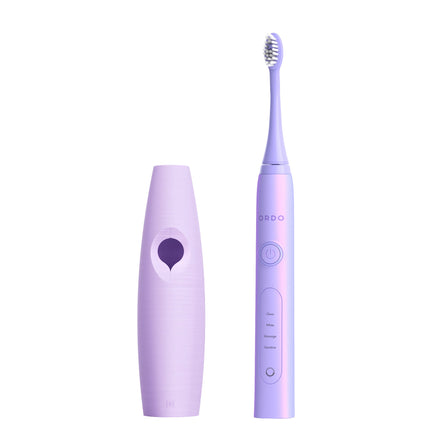 Ordo Sonic+ Toothbrush & {access}ories Handle - Violet Triangular Small Smooth
