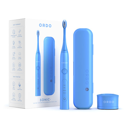 Ordo Sonic+ Toothbrush & Charging Travel Case - Arctic Blue
