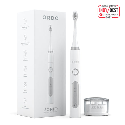 Ordo Sonic+ Toothbrush White/Silver