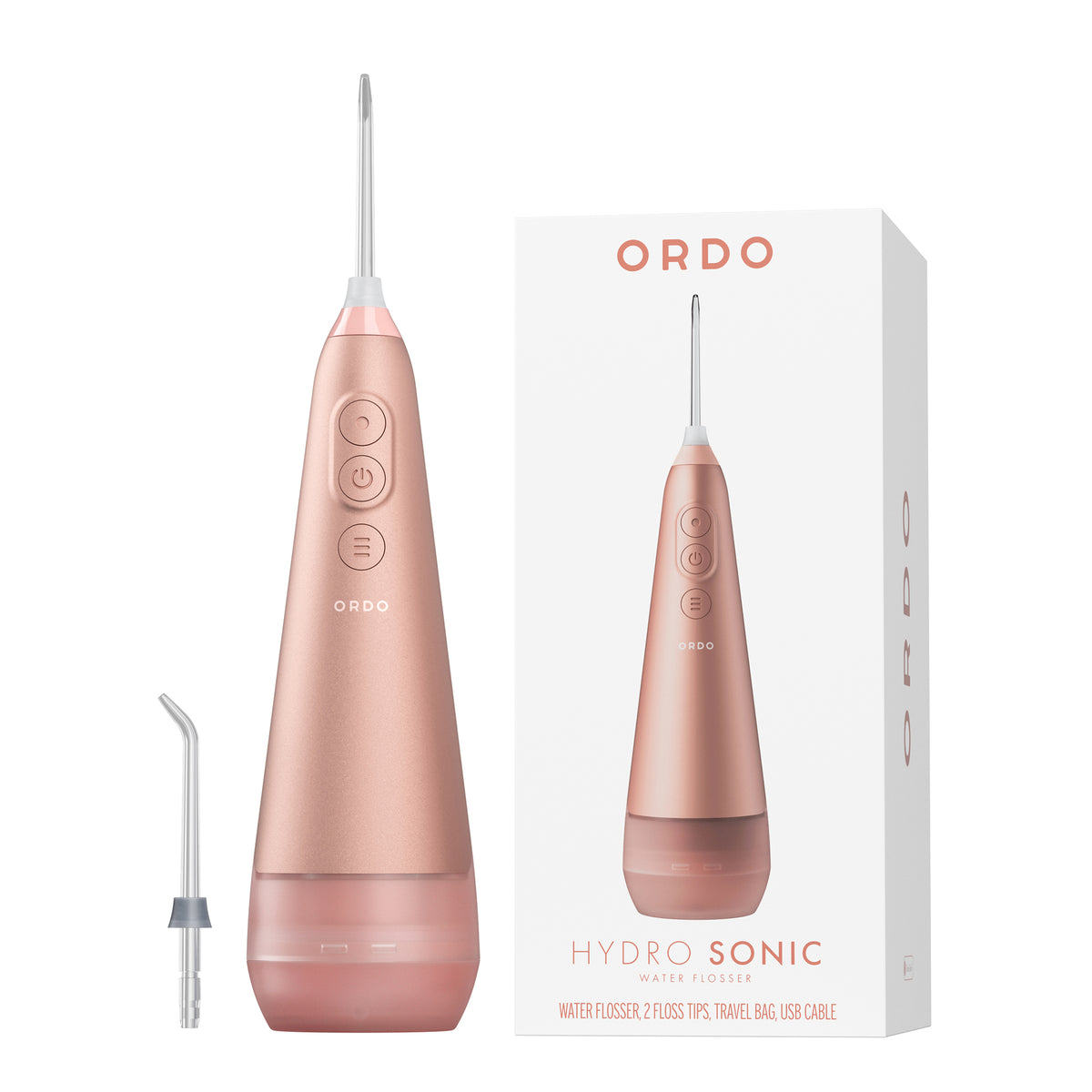 Ordo Hydro Sonic Water Flosser - Rose Gold