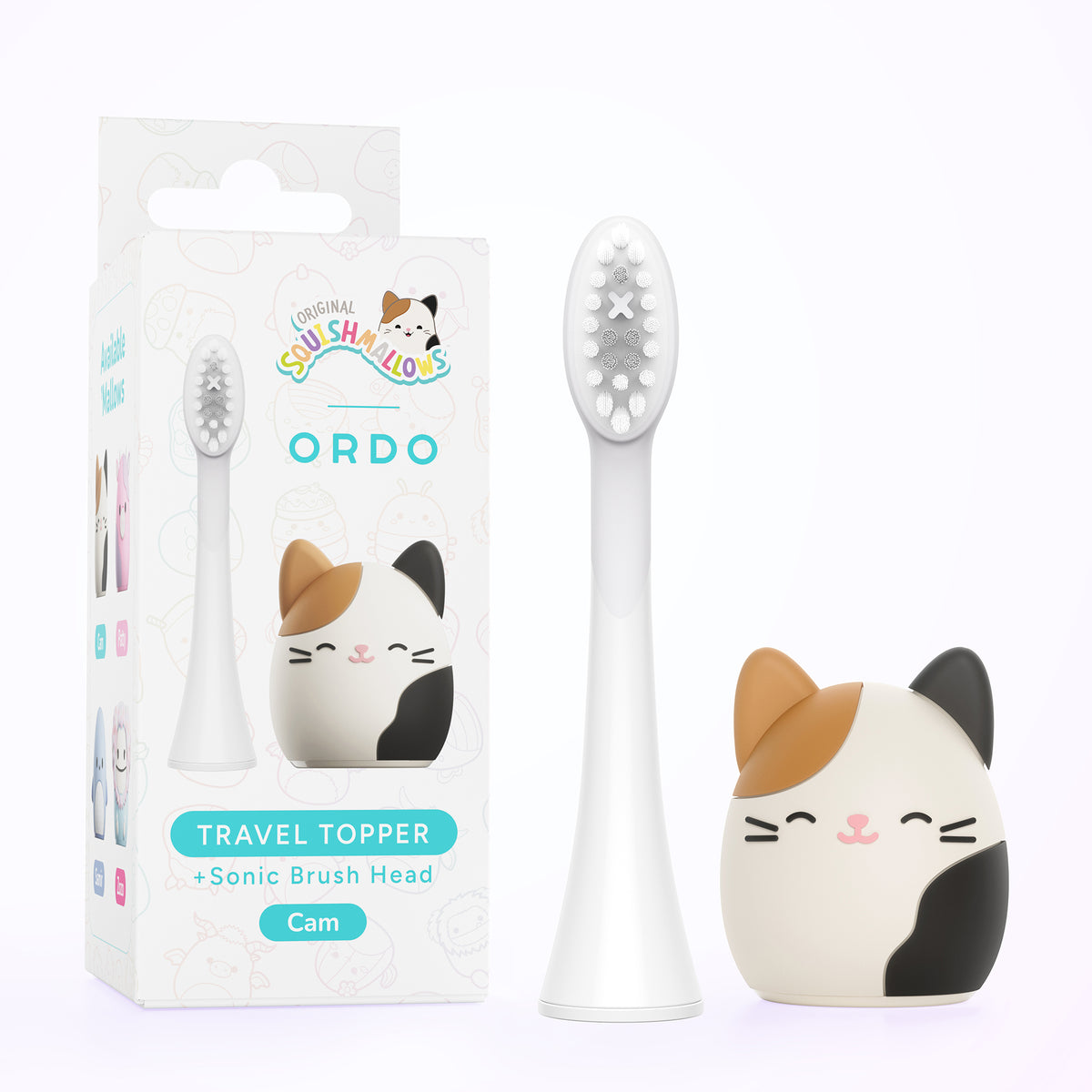 ORDO Travel Topper and Sonic Brush Head - Squishmallows Cam