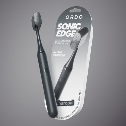 Ordo Sonic Edge Rechargeable Toothbrush - Charcoal