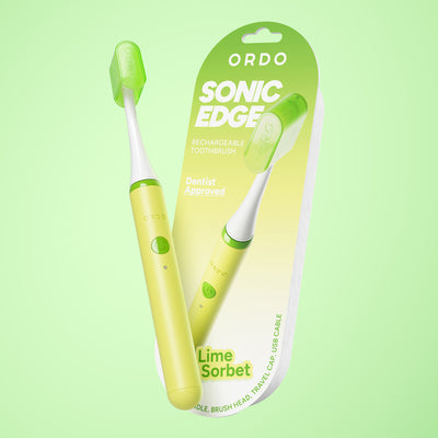 Ordo Sonic Edge Rechargeable Toothbrush - Lime Sorbet