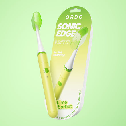 Ordo Sonic Edge Rechargeable Toothbrush - Lime Sorbet