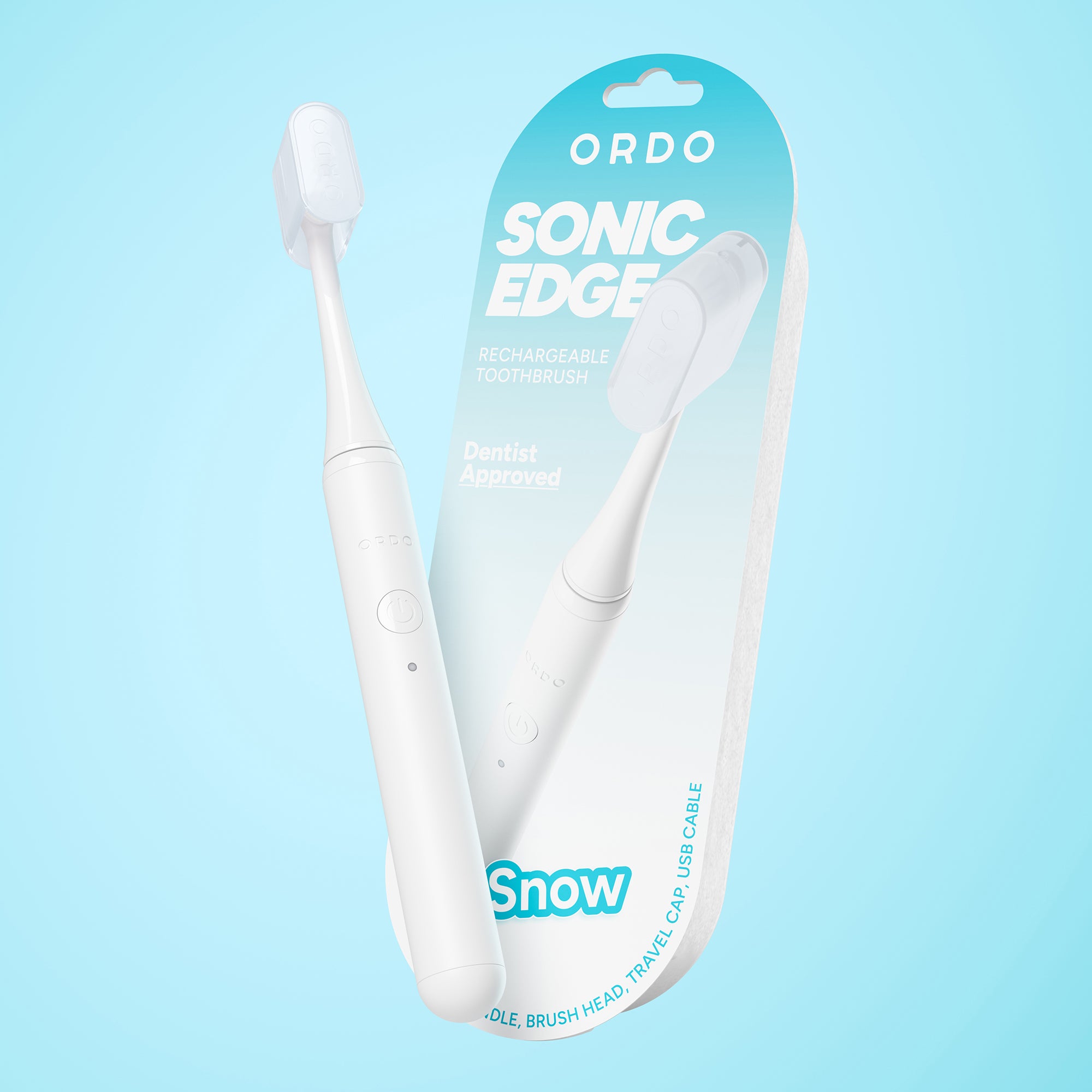 Fiji Fuchsia Sonic Edge Rechargeable Toothbrush | ORDO – Ordo Global
