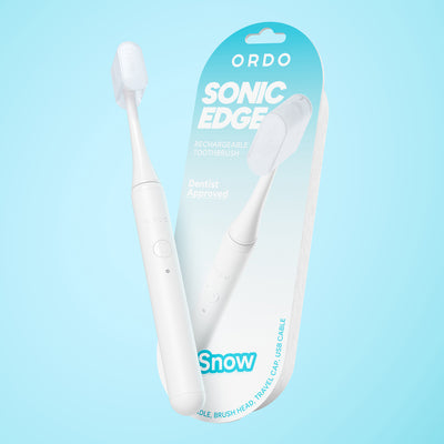 Ordo Sonic Edge Rechargeable Toothbrush - Snow