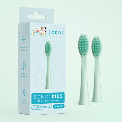 Ordo Sonic Kids Battery - Brush Heads - Squishmallows Joelle - 2 Pack