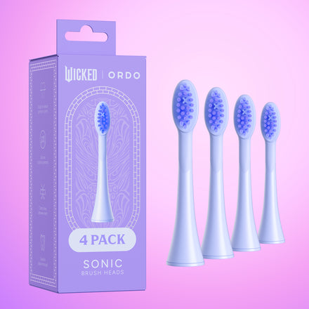 Ordo Sonic Brush Heads - Wicked Glinda Upland - Sonic Lite - 4 Pack