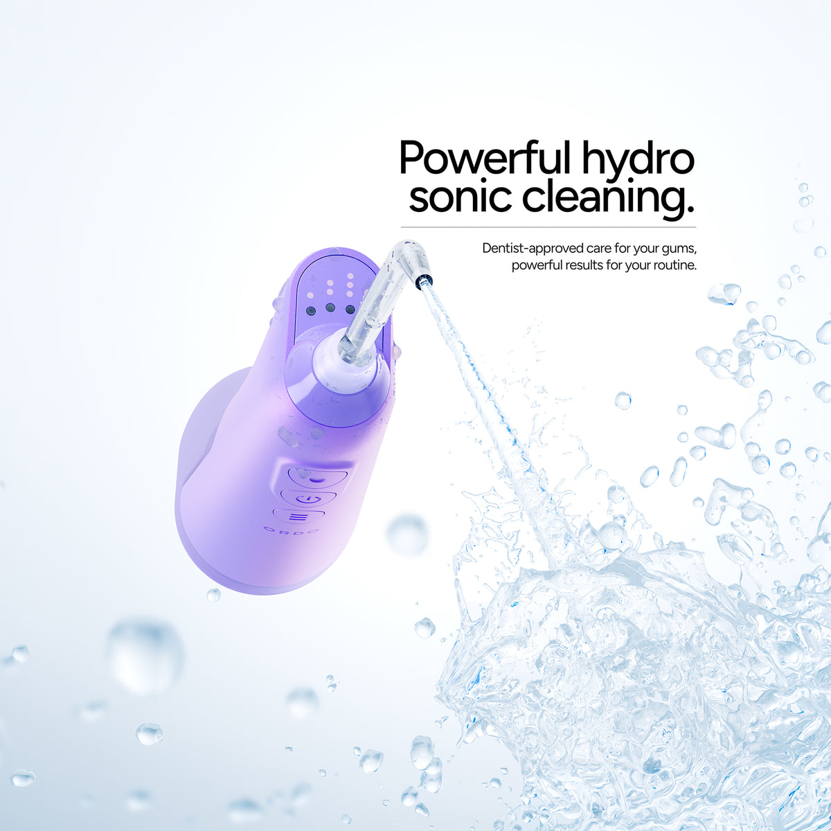 Ordo Sonic+ Toothbrush & Hydro Sonic Water Flosser - Pearl Violet
