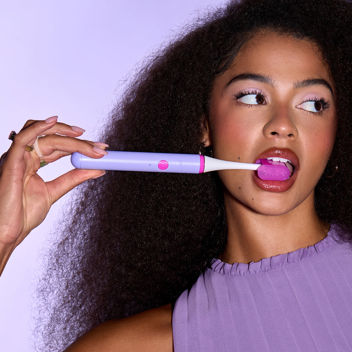 Ordo Sonic Edge Rechargeable Toothbrush - Fiji Fuchsia