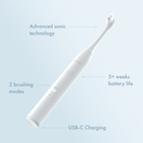 Ordo Sonic Lite Electric Toothbrush - Snow