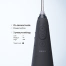 Ordo Hydro Sonic Water Flosser - Charcoal Grey