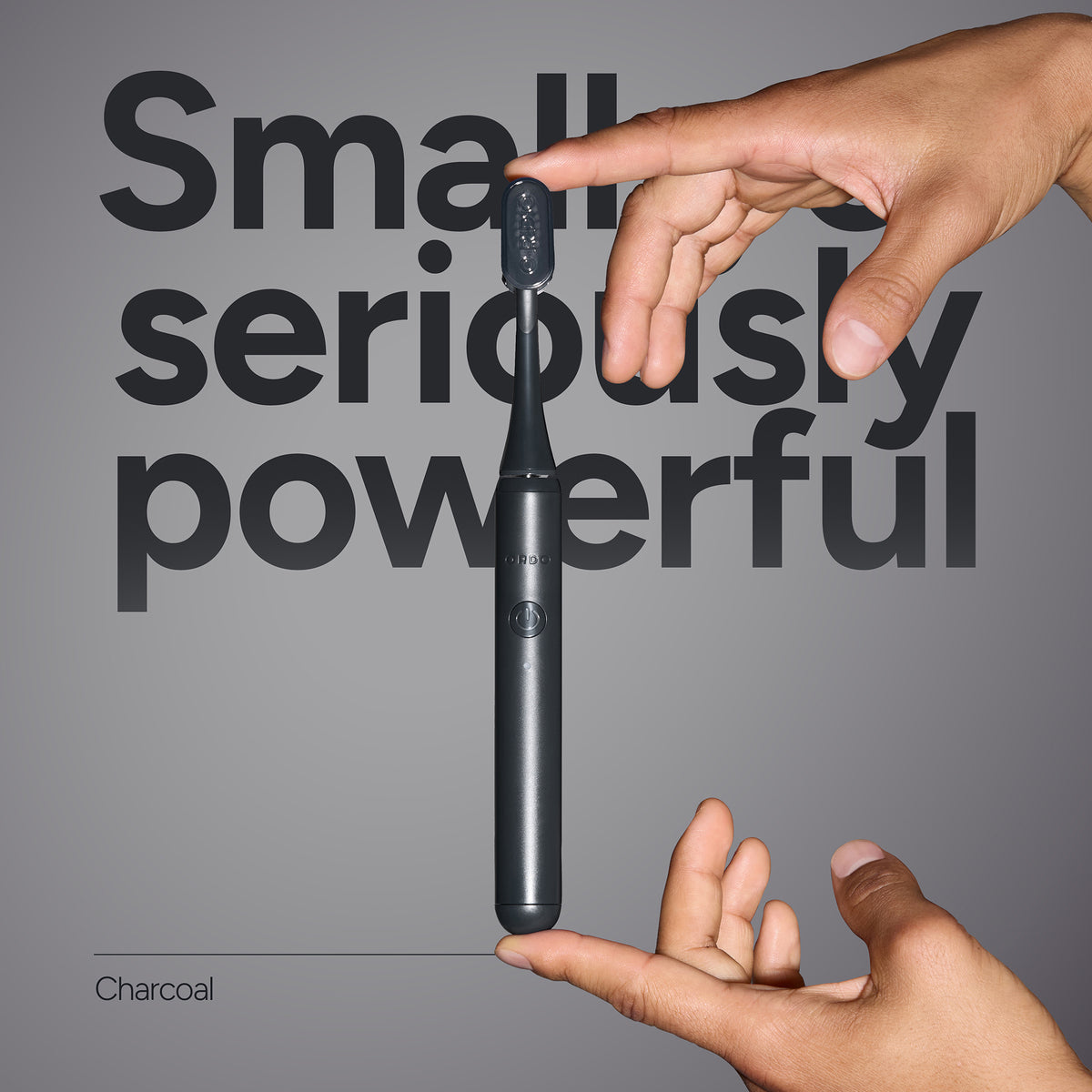 Ordo Sonic Edge Rechargeable Toothbrush - Charcoal