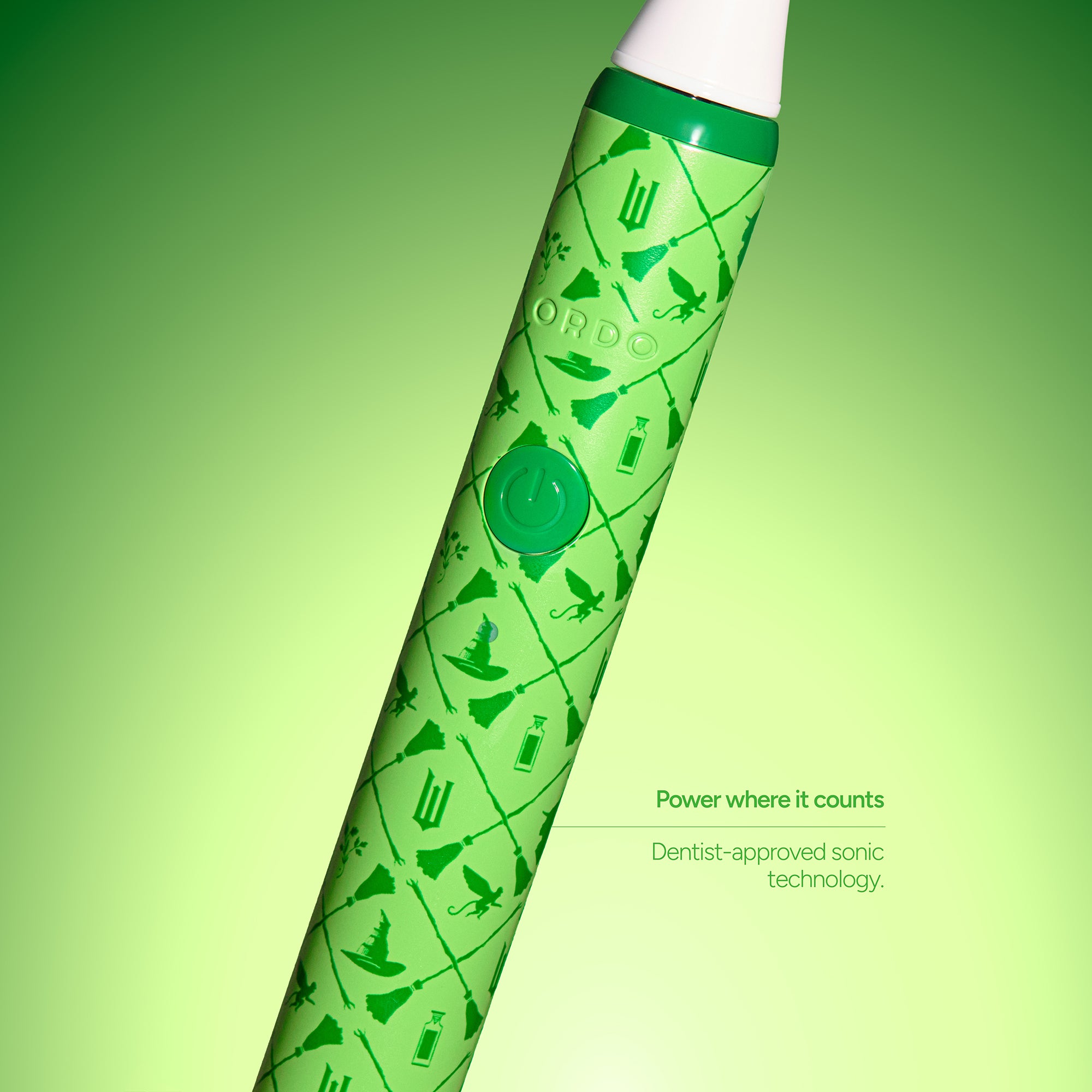 Edge Toothbrush Ordo Sonic Edge Rechargeable Toothbrush - Wicked - Wicked Green – Ordo ...