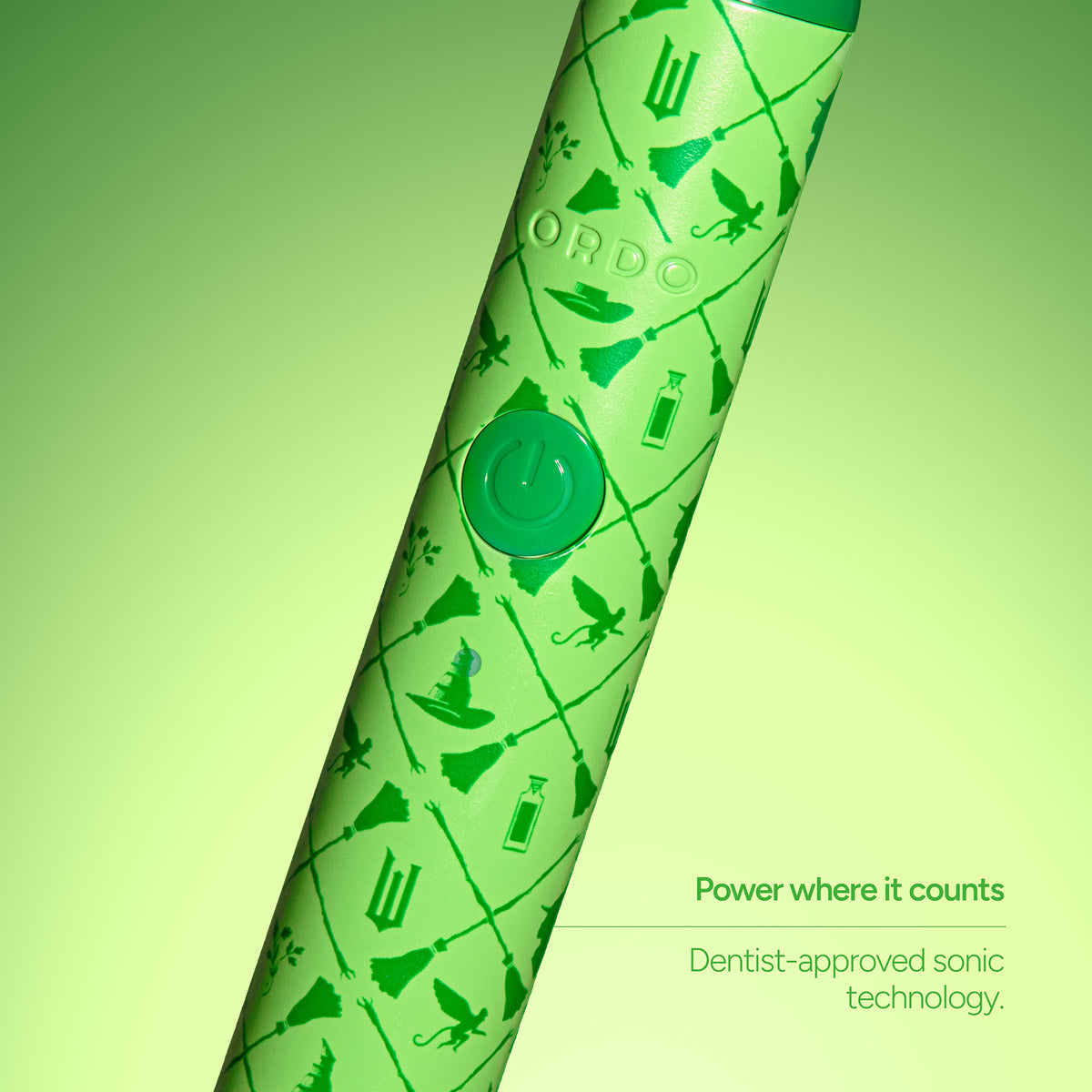 Ordo Sonic Edge Rechargeable Toothbrush - Wicked - Wicked Green