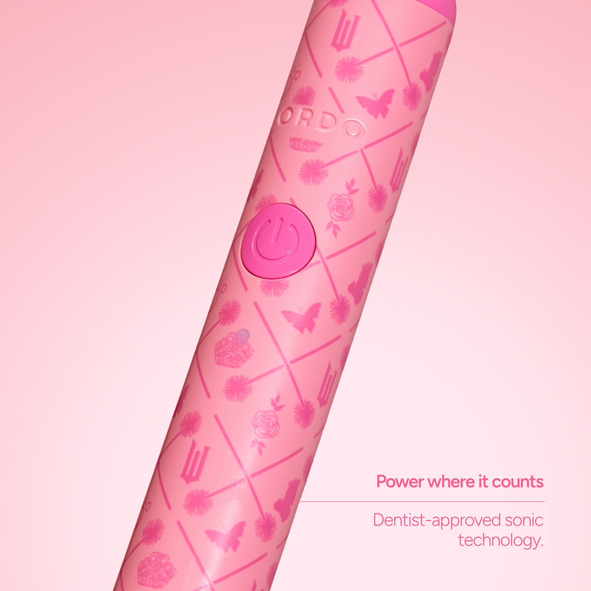 Ordo Sonic Edge Rechargeable Toothbrush - Wicked - Popular Pink