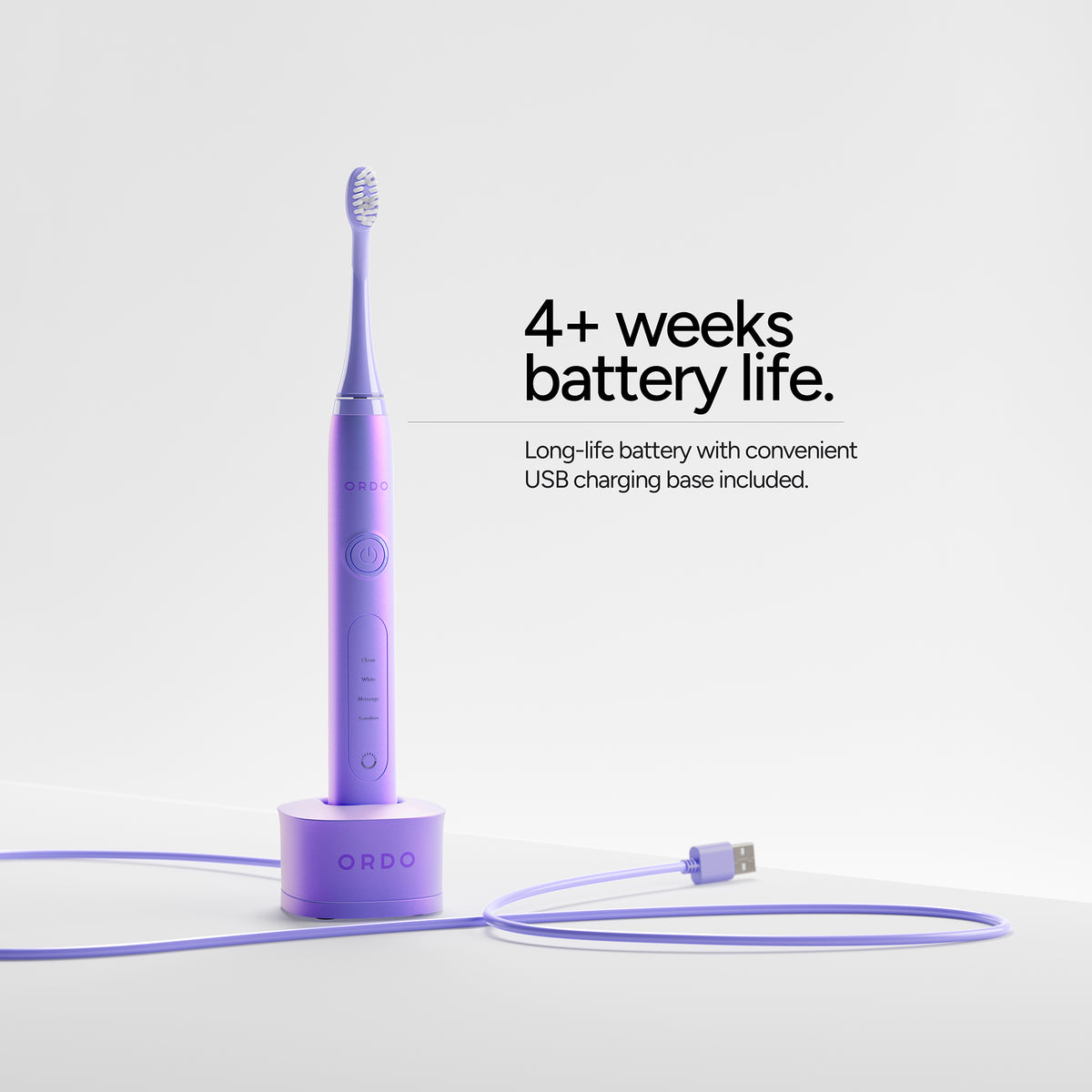 Ordo Sonic+ Toothbrush & Hydro Sonic Water Flosser - Pearl Violet