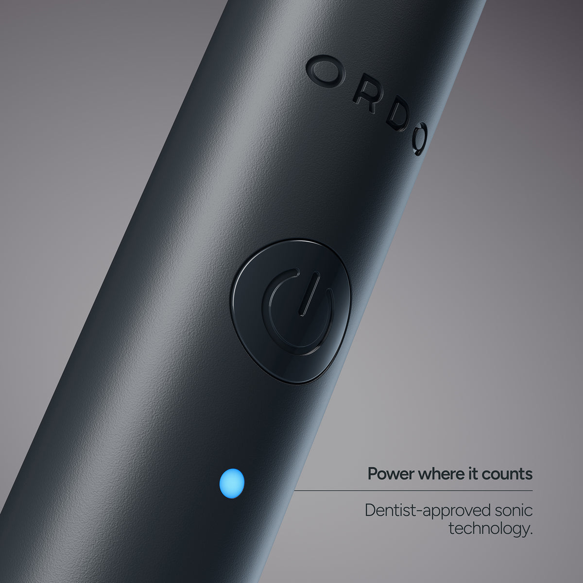Ordo Sonic Edge Rechargeable Toothbrush - Charcoal