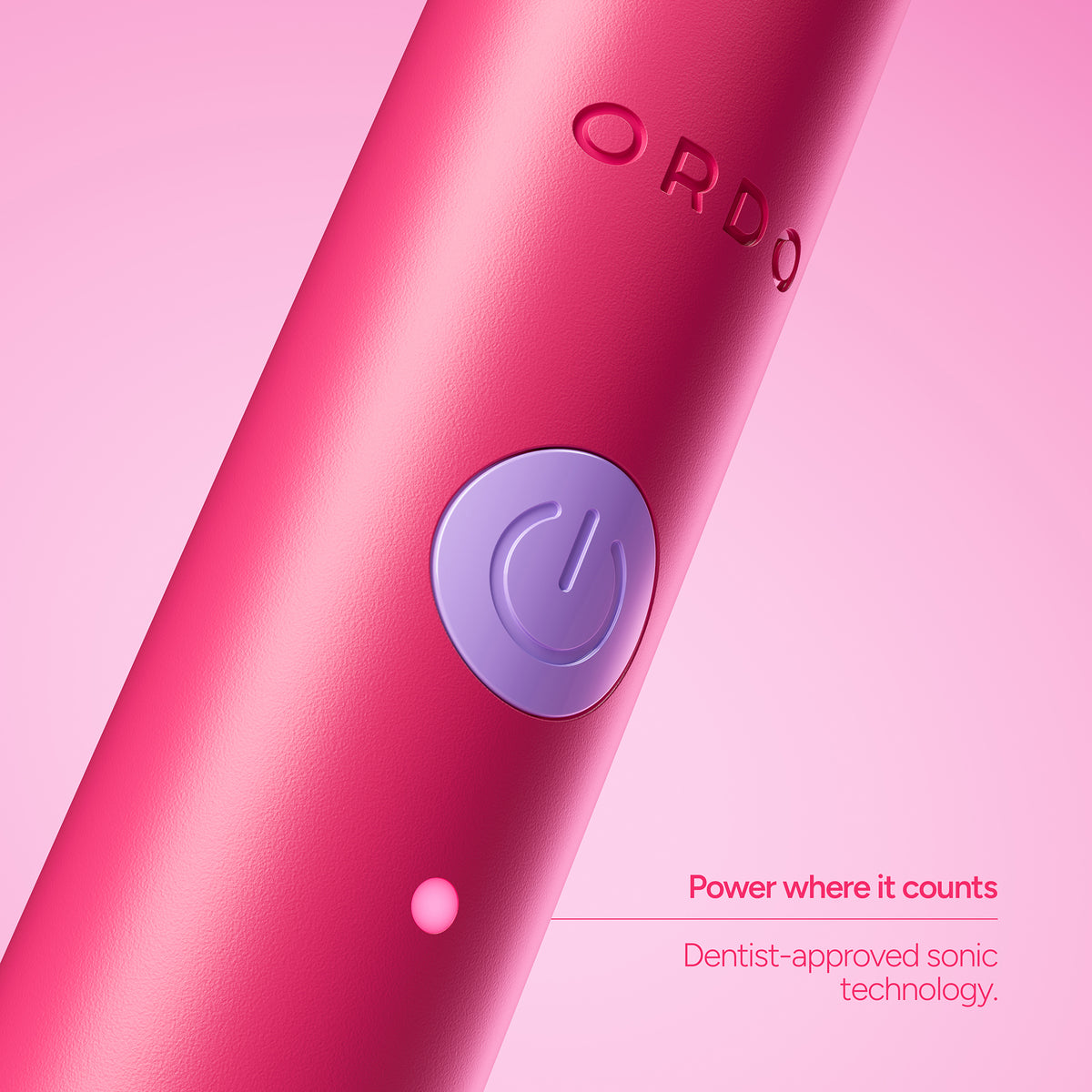 Ordo Sonic Edge Rechargeable Toothbrush - Paradise Pink