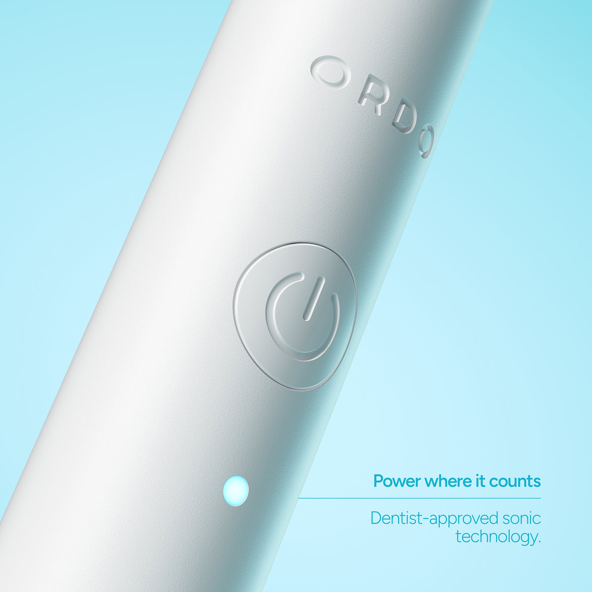 Ordo Sonic Edge Rechargeable Toothbrush - Snow