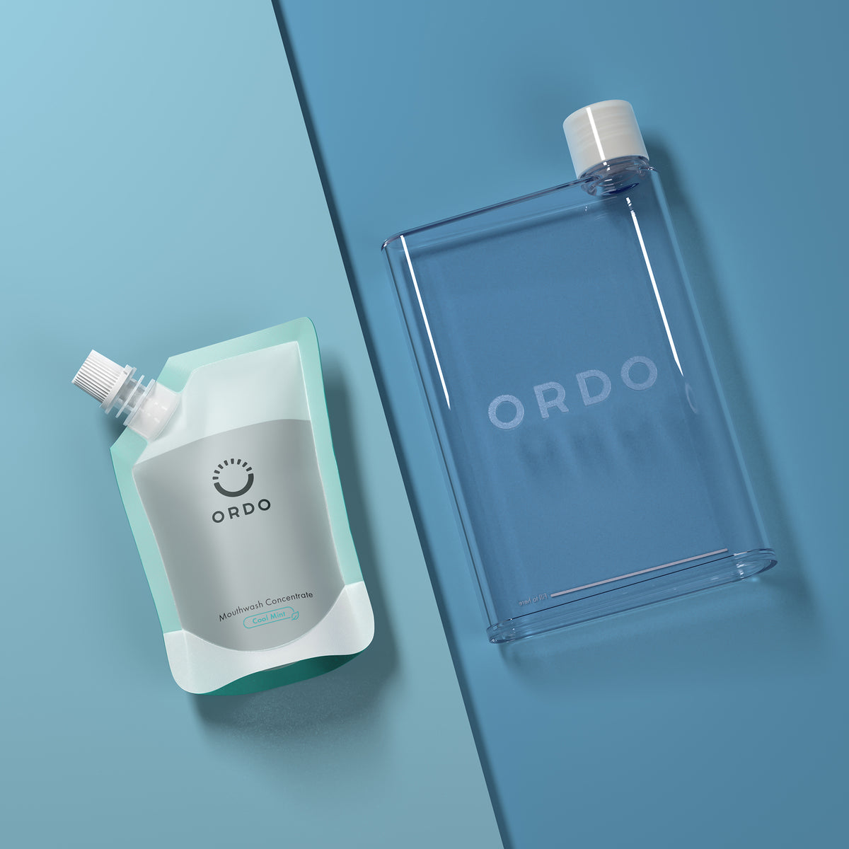 Reusable Mouthwash Bottle