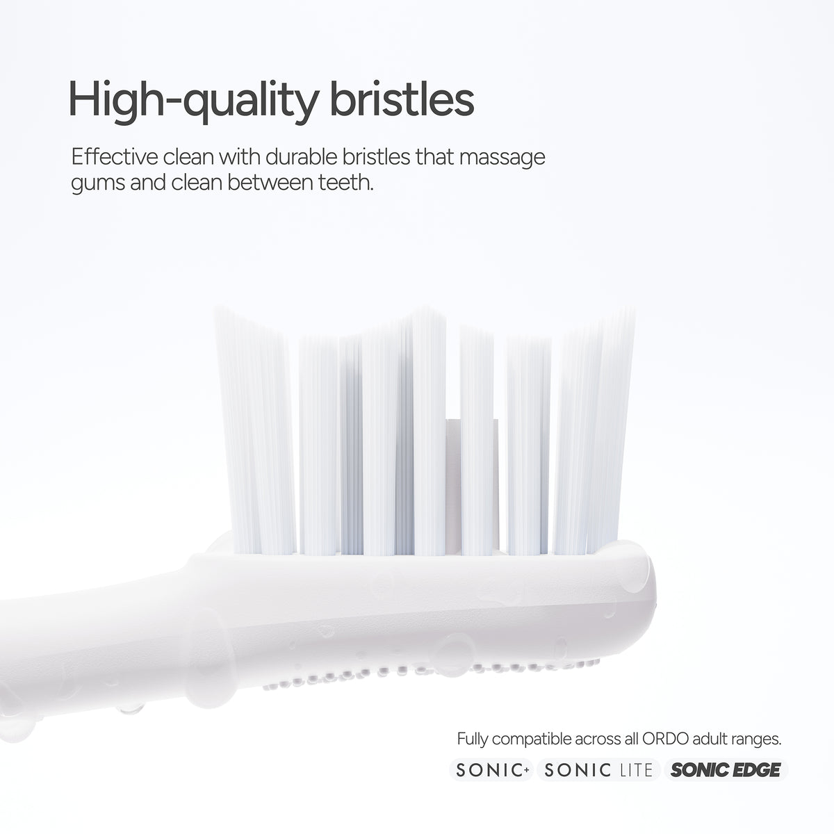 Ordo Sonic Brush Head White | Snow 2x